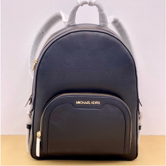 Michael Kors Jaycee Medium
Pebbled Leather Backpack Black main image 12